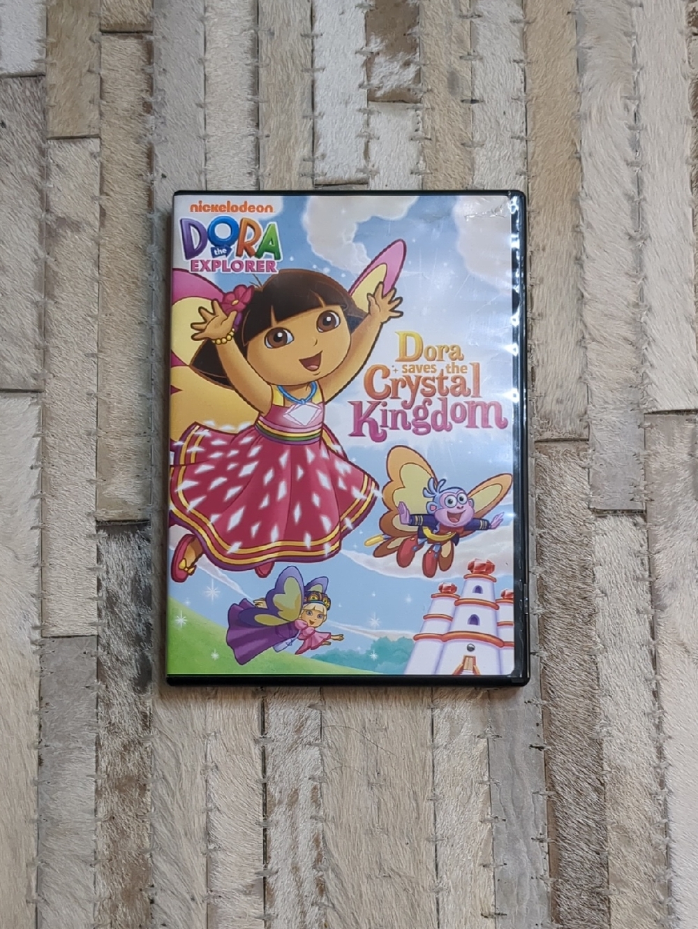 Dora the Explorer: Dora Saves the Crystal Kingdom DVD (Tested & Playable) 2009